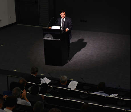 Image- Address by Sh. Ujjwal Baruah, Project Director, ITER-India