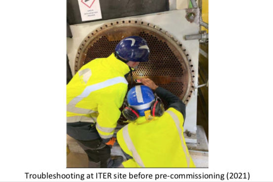 Troubleshooting at ITER site before pre-commissioning (2021)