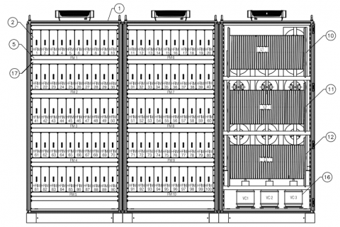 200 kW, 1MHz RFPS Solid state RF generator for DNB Plasma source Under Development