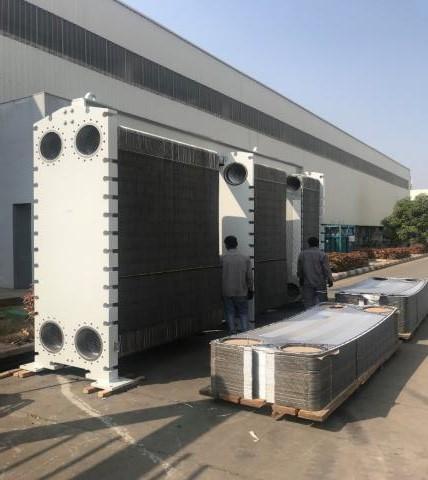 Assembly of heat exchanger